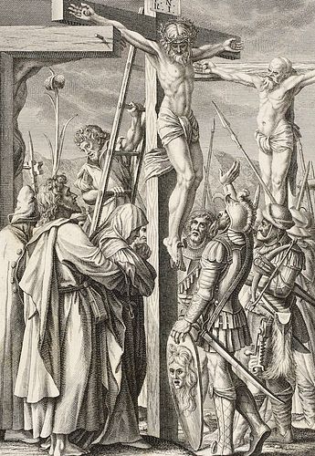 Mechel, Christian von La Passion de Notre Seigneur gravée d'après les desseins originaux du célèbre Peintre Jean Holbein. 13 lose Bll.: 1 Titelkupfer 