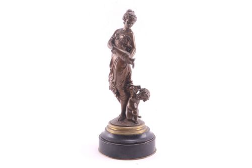 Bronze "Mace" Sculpture by Guillaume Deniere 1800s