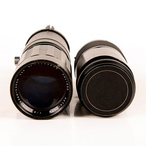 Group of 2 Soligor Zoom Lenses