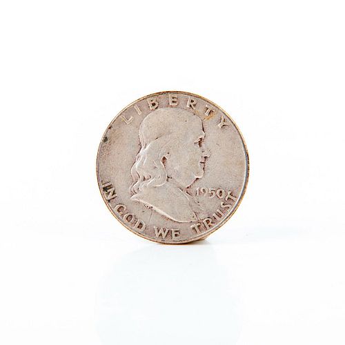 1950 To 1954 Ben Franklin Silver Half Dollars