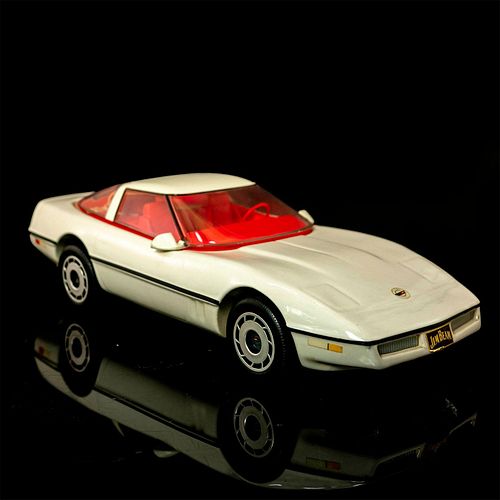 White 1984 Corvette Beam Decanter