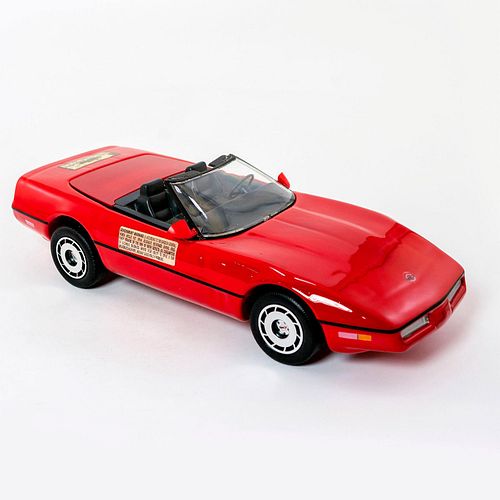 Red 1986 Corvette Pace Car Beam Decanter