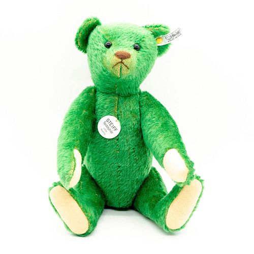 Steiff Teddy Bear, Green 1903 Replica