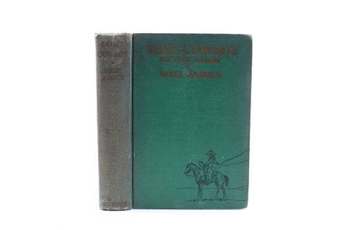 1930 1st Ed. Lone Cowboy by Will James
