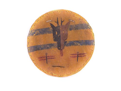 Cheyenne Elk Dreamer War Shield Rare 19th Century