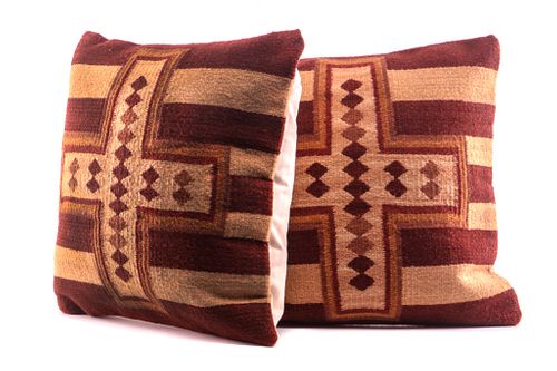 Hubbell Cross Wool Set of Pillows Emilio Reyna