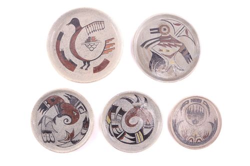 Pacific Northwest Tribal Ceramic Plate Collection