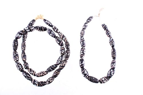 Pair of Lewis & Clark Trade Bead Necklaces