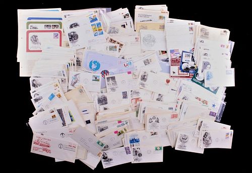Collection of 650+ First Day of Issue Envelopes