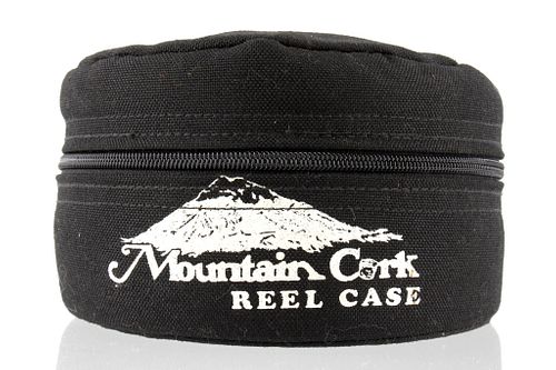 20th C. Mountain Cork Fishing Reel Case