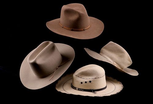 Collection of Stetson & Outlaws Cowboy Hats