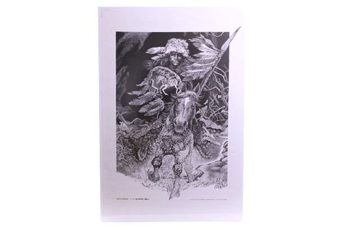 Ghost Avenger Linda-Bill O'Neill Print