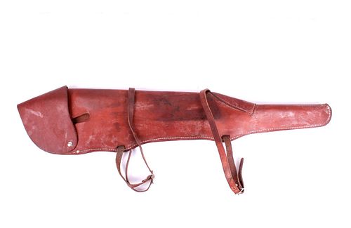 Saddle Leather Rifle Scabbard c. Mid 1900's