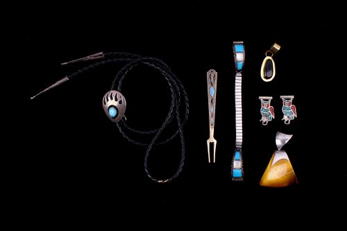Collection of Various Native American Items