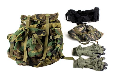 US Army Ruck Soft Pack Backpack & Contents
