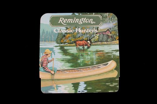 Remington Classic Hunters Sign circa 1942