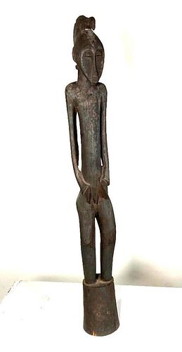 African Rhythm Pounder Figure, Senufo