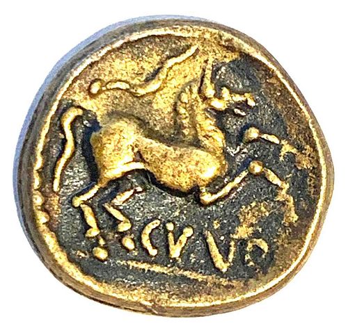 Celtic Iron Age Coin, 8-41 AD.
