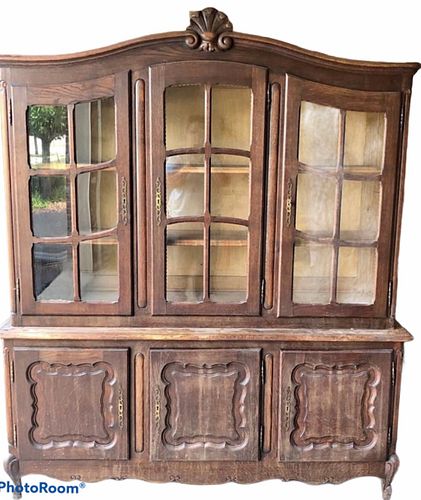 Antique French China Cabinet