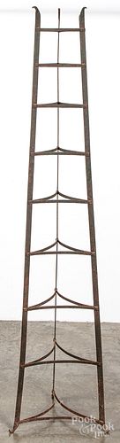 Iron garden stand, early 20th c.