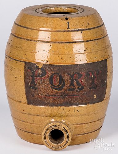 Stoneware Port barrel