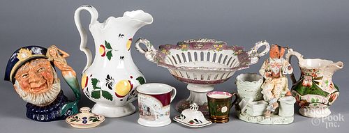 Group of miscellaneous porcelain, 19th/20th c.