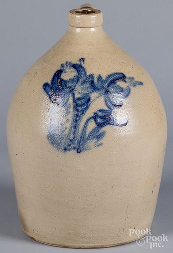 Pennsylvania four-gallon stoneware jug, 19th c.