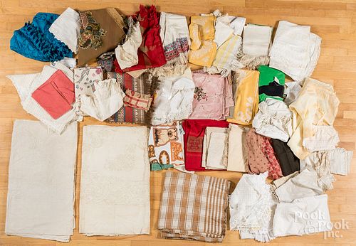 Large group of miscellaneous fabrics