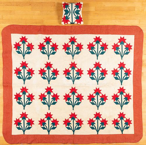 Pennsylvania patchwork quilt, 19th c.