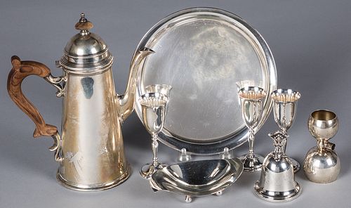 Sterling silver tablewares, 35 ozt.