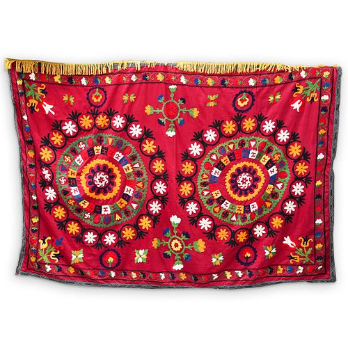 Suzani Embroidered Tapestry