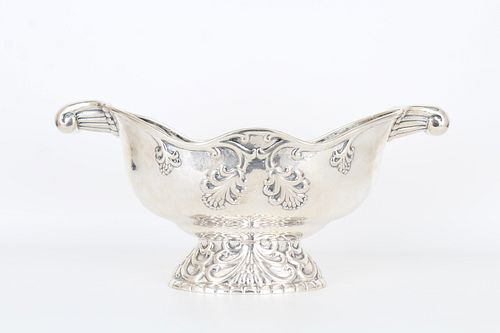Danish Sterling Silver Centerpiece, Signed