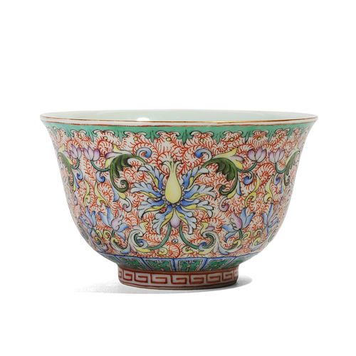 A FAMILLE-ROSE 'FLOWERS' BOWL