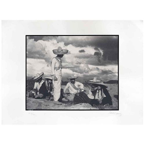GABRIEL FIGUEROA, Enemigos, 1933, de la carpeta Nueve Fotoserigrafías, Firmada y fechada 90, Fotoserigrafía 218/300, 40 x 50 cm | GABRIEL FIGUEROA, En