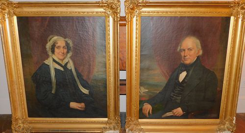 CA 1830 BRIDGHAM PORTRAITS BY WALDO & JEWETT