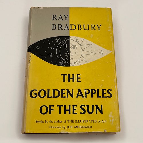 Signed Ray Bradbury Golden Apples of the Sun Book