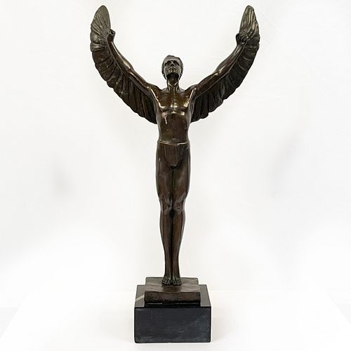 Bronze Statue of Icarus