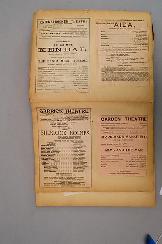 2 19th C. New York City Theater Scrapbooks