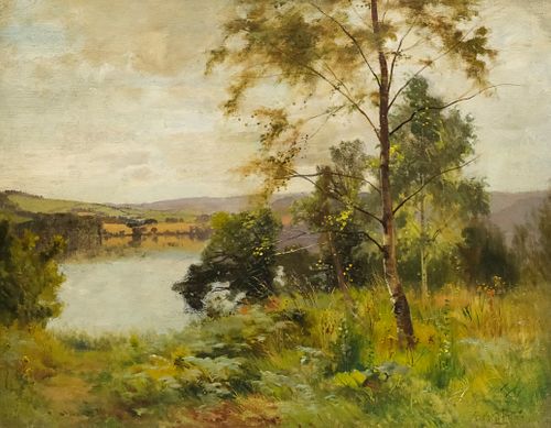 Ernest Parton, River Landscape