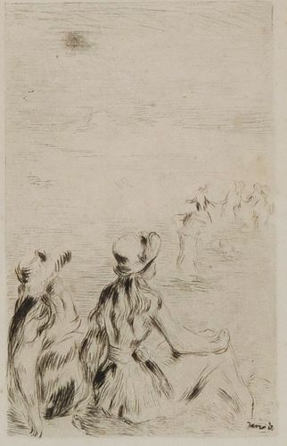 Pierre-Auguste Renoir, "Sur la Plage, a Berneval"