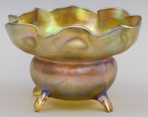 Louis Comfort Tiffany Art Glass Bowl