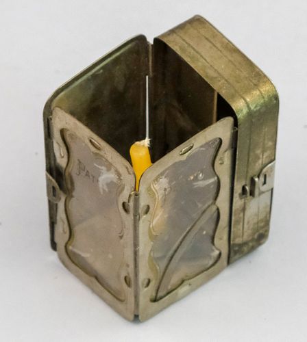 Pop Up Pocket Travel Lantern from 1878 Exposition
