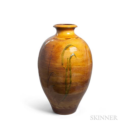 Clive Bowen (British, b. 1943) Ceramic Jar, untitled