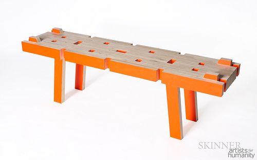 Artists For Humanity Designed and Custom-made Tetrapod Bench