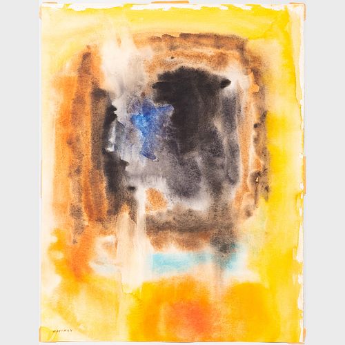 Murray Hantman (1904-1999): Abstraction: Two Works; and Untitled: Two Works