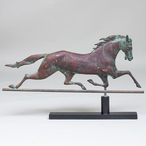 Horse Copper Molded Weathervane, After Whiting and Company