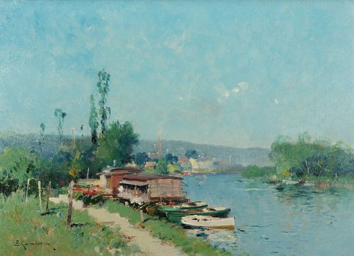 Eugène Galien-Laloue - Along the River