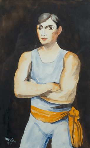Walt Kuhn - "The Tumbler" 1927