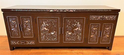 Korean Chest with Mother of Pearl Inlay #2