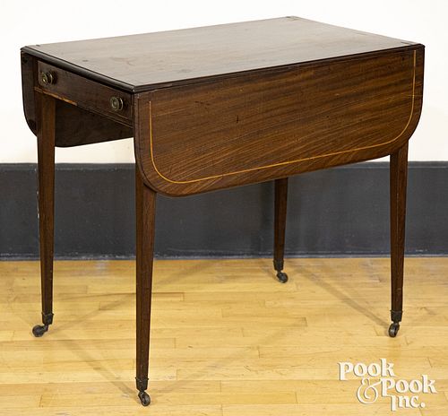 Regency mahogany Pembroke table, ca. 1800
